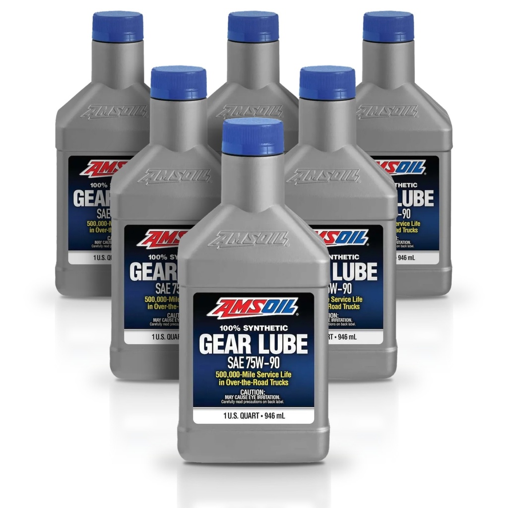 Kit 6 Litros ACEITE ENGRANAJES SINTETICO 75W90 1L AMSOIL AMSOIL