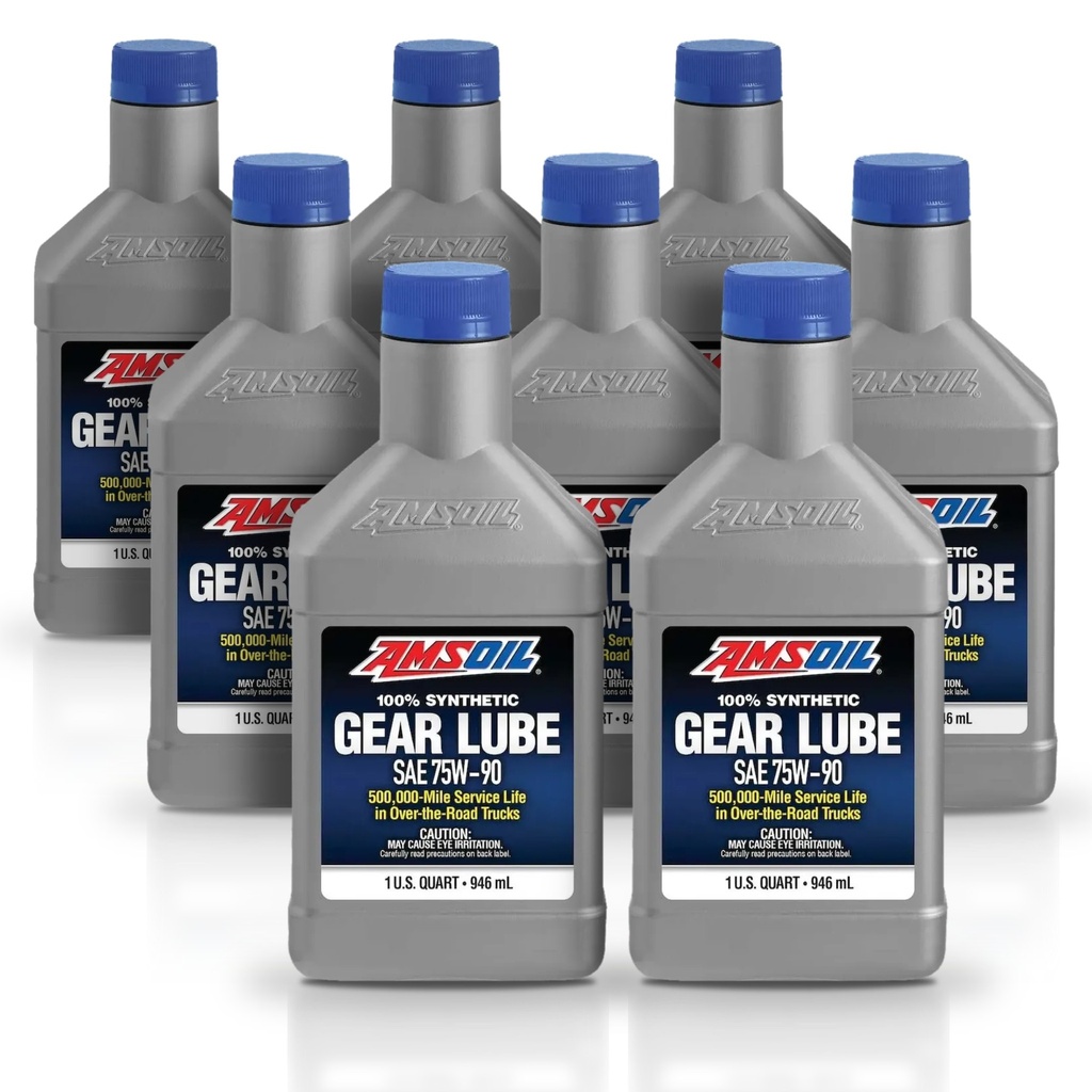 Kit 8 Litros ACEITE ENGRANAJES SINTETICO 75W90 1L AMSOIL AMSOIL