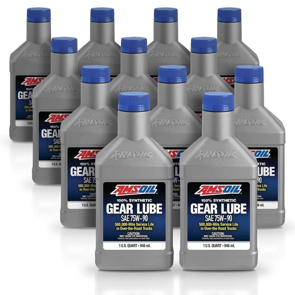 Kit 12 Litros ACEITE ENGRANAJES SINTETICO 75W90 1L AMSOIL AMSOIL
