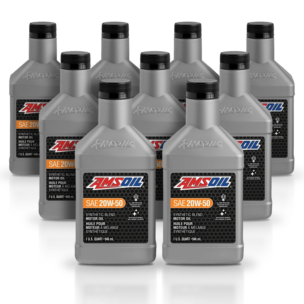 Kit 9 Litros Aceite motor Semisintetico 5W-30 946 ML AMSOIL