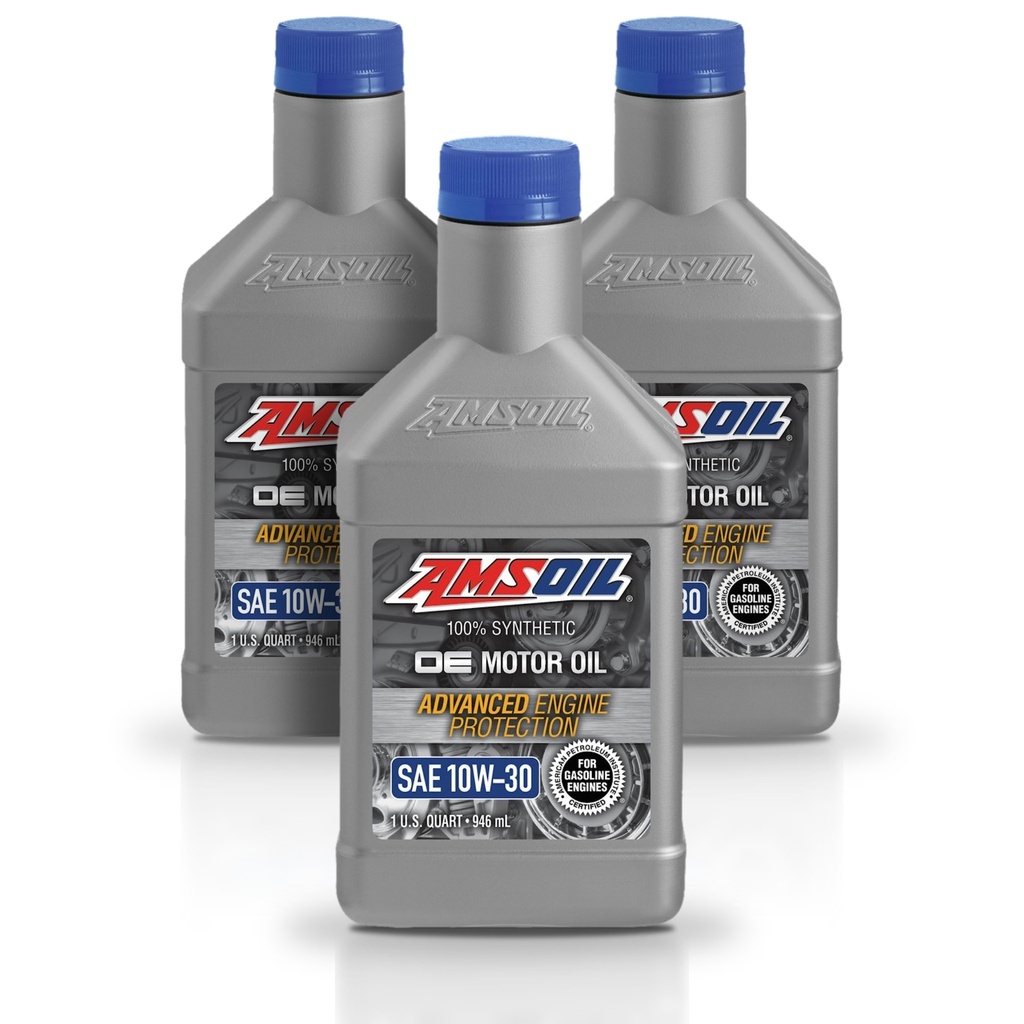 Kit 3 Litros ACEITE SINTETICO 10W30 OE LITRO AMSOIL AMSOIL