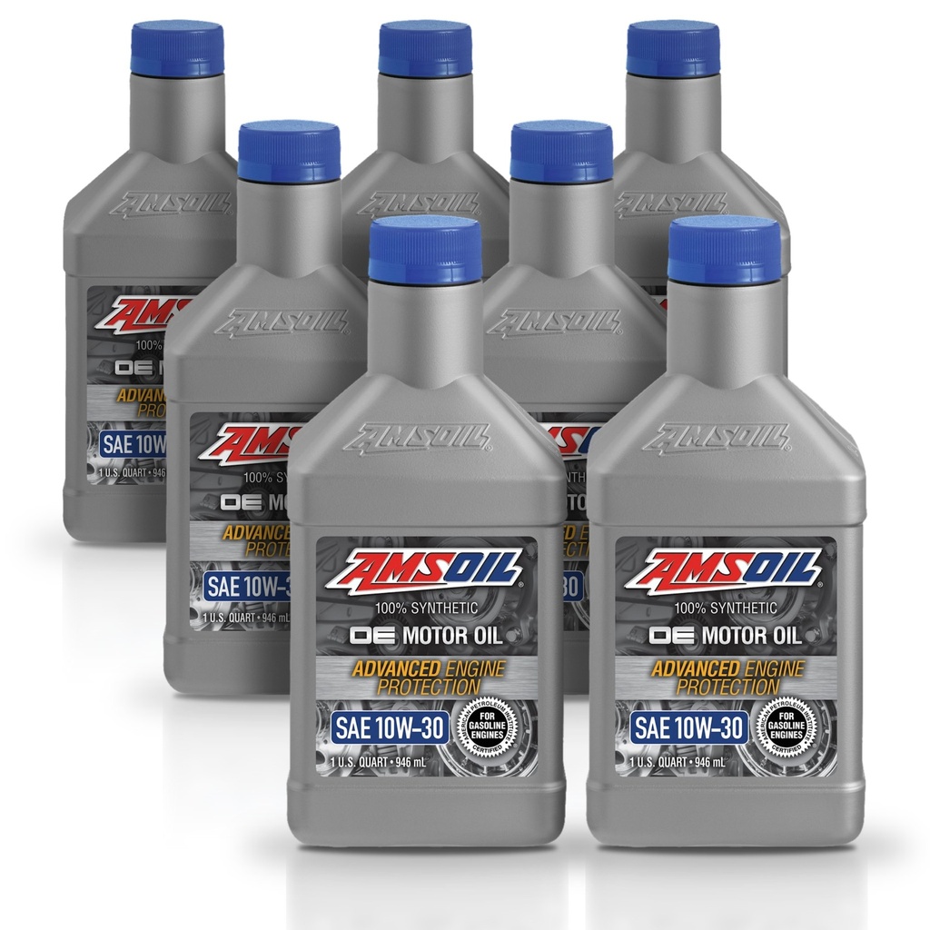 Kit 7 Litros ACEITE SINTETICO 10W30 OE LITRO AMSOIL AMSOIL