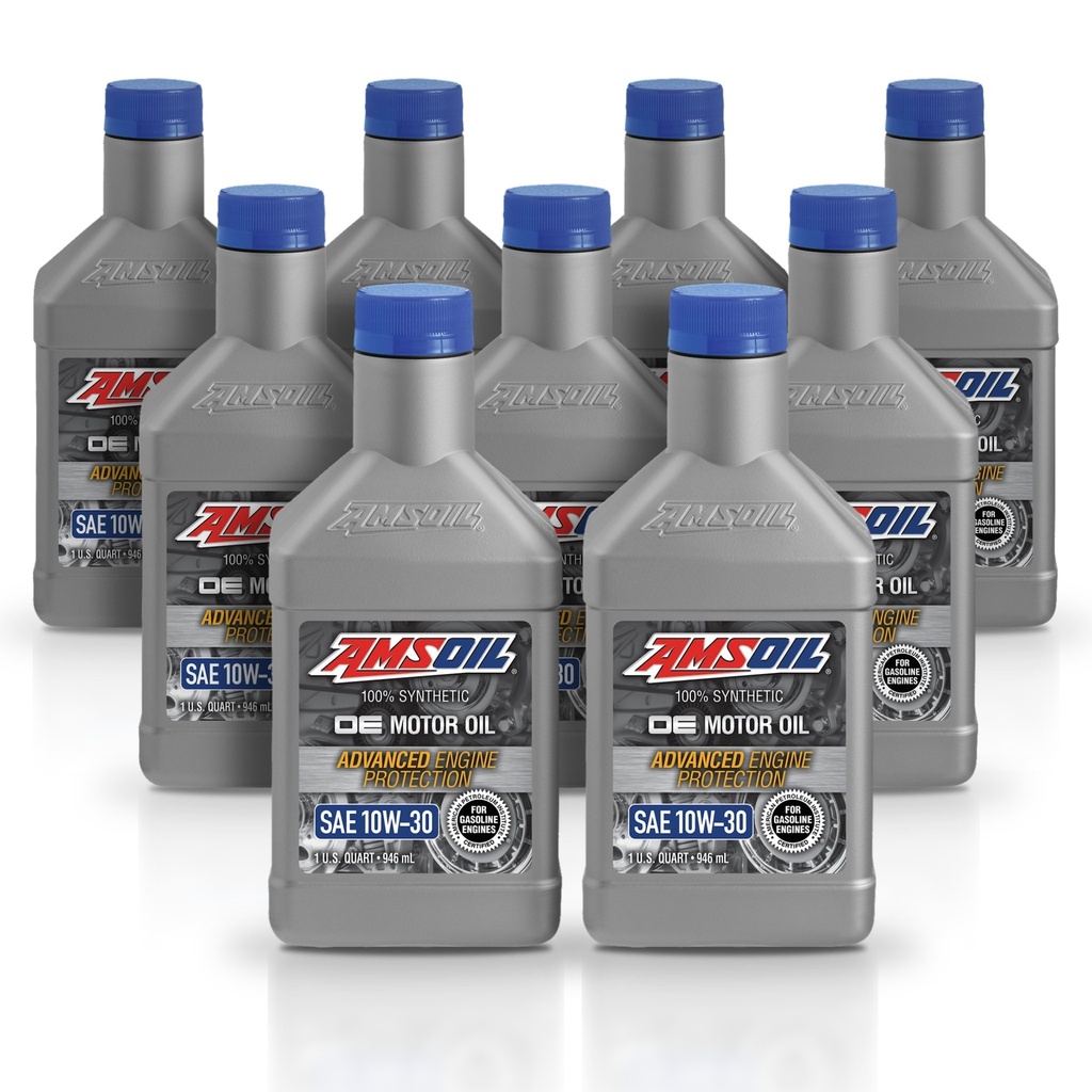 [KIT-AMOETQT-9L] Kit 9 Litros ACEITE SINTETICO 10W30 OE LITRO AMSOIL AMSOIL