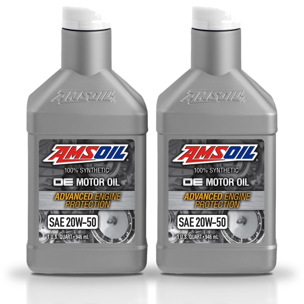 Kit 2 Litros ACEITE SINTETICO OE 20W-50 AMSOIL LITRO AMSOIL