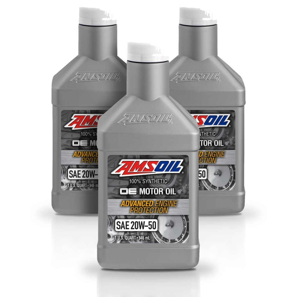 Kit 3 Litros ACEITE SINTETICO OE 20W-50 AMSOIL LITRO AMSOIL