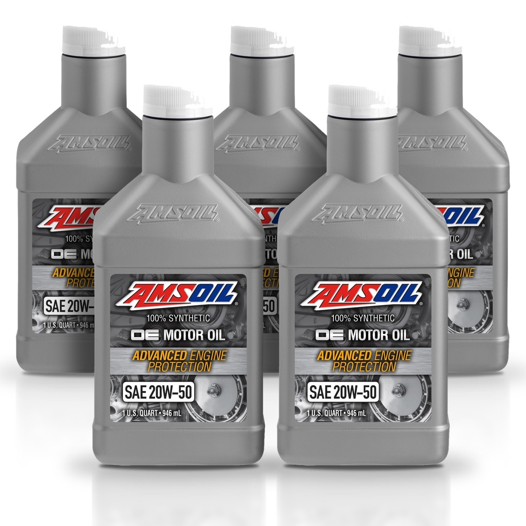 Kit 5 Litros ACEITE SINTETICO OE 20W-50 AMSOIL LITRO AMSOIL
