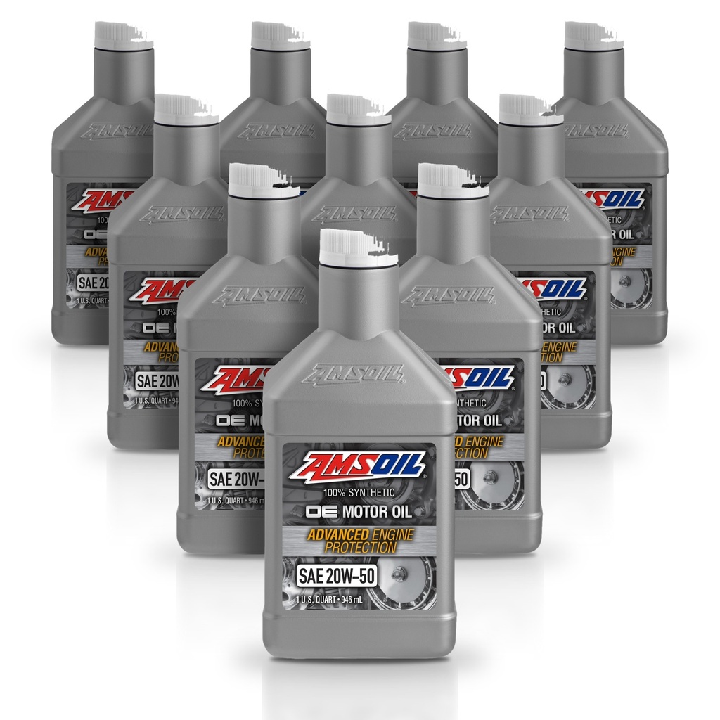 Kit 10 Litros ACEITE SINTETICO OE 20W-50 AMSOIL LITRO AMSOIL