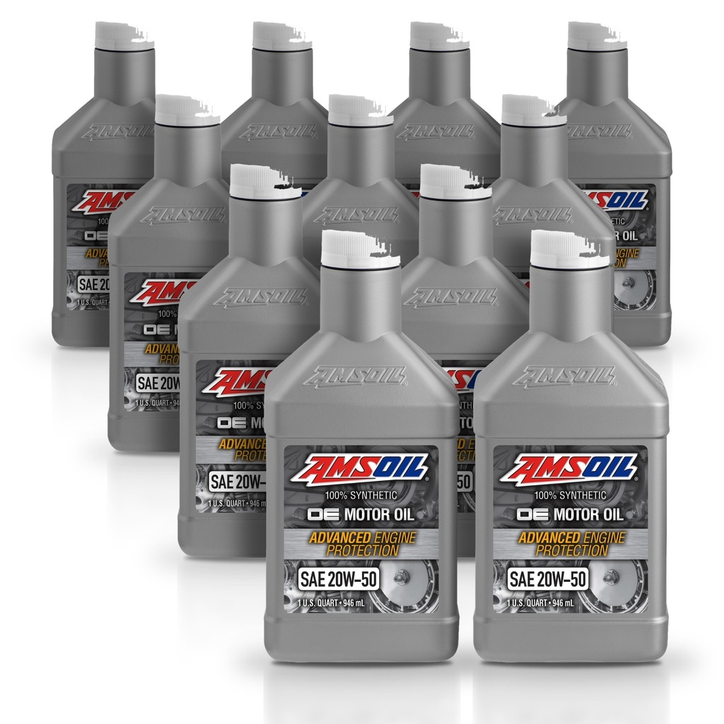 Kit 11 Litros ACEITE SINTETICO OE 20W-50 AMSOIL LITRO AMSOIL