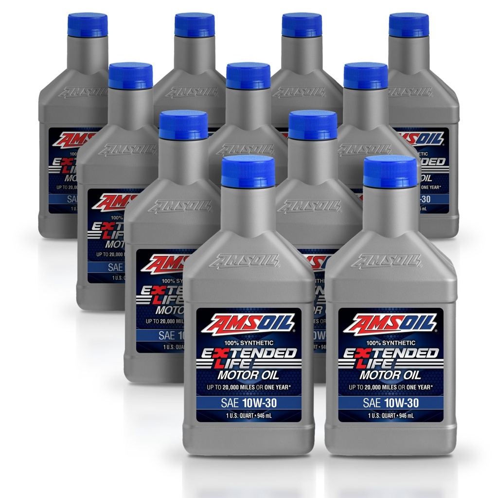 Kit 11 Litros ACEITE SINTETICO SAE 10W30 LITRO AMSOIL AMSOIL