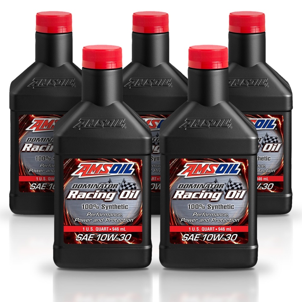 Kit 5 Litros DOMINATOR® SAE 10W-30 Synthetic Racing Oil AMSOIL