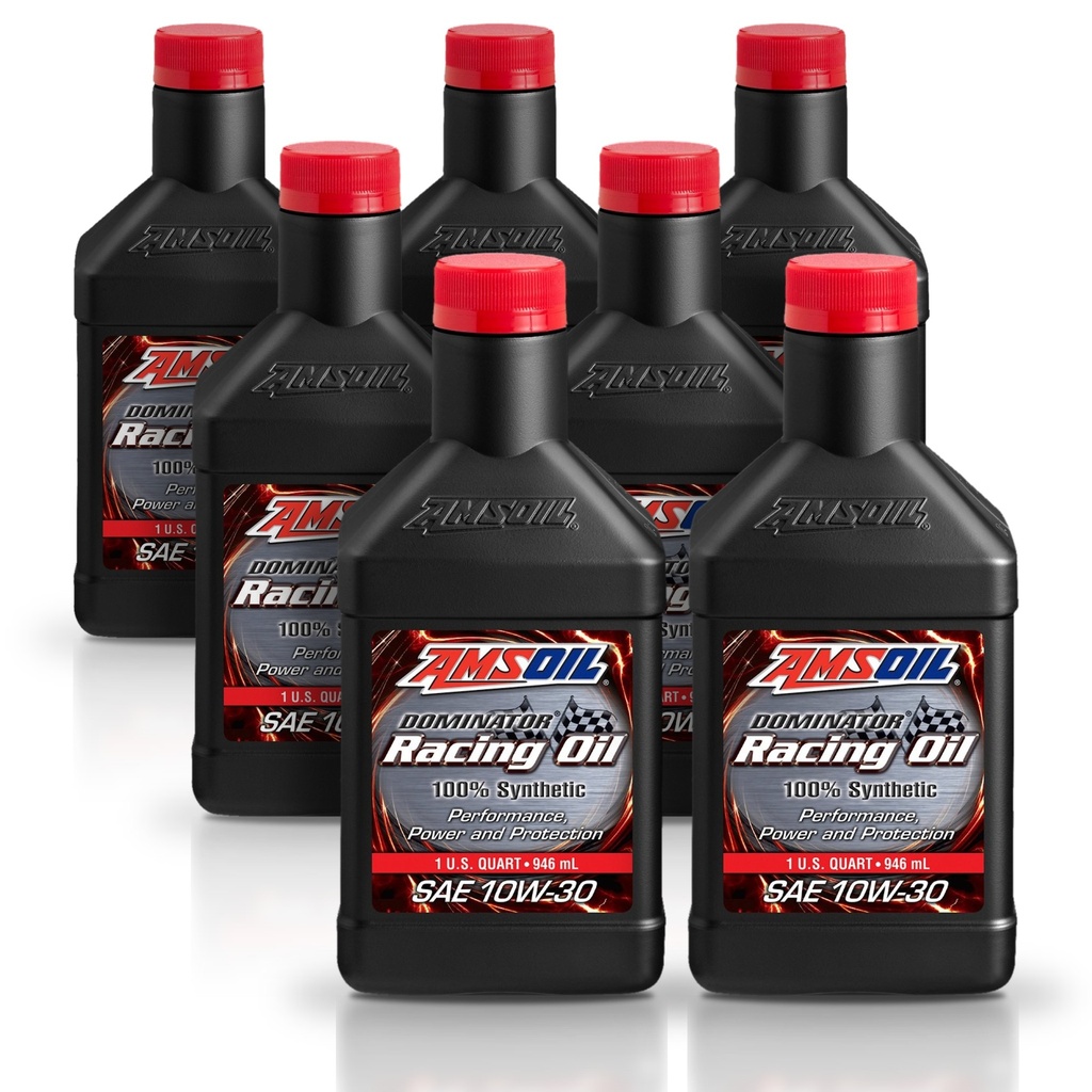 Kit 7 Litros DOMINATOR® SAE 10W-30 Synthetic Racing Oil AMSOIL