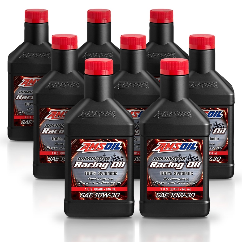 Kit 8 Litros DOMINATOR® SAE 10W-30 Synthetic Racing Oil AMSOIL