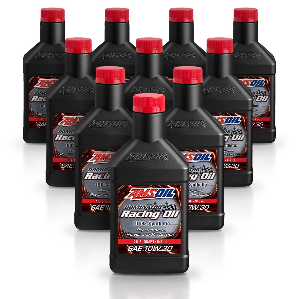 Kit 10 Litros DOMINATOR® SAE 10W-30 Synthetic Racing Oil AMSOIL