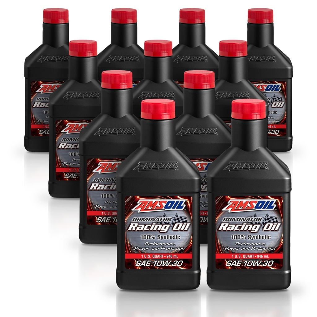 Kit 11 Litros DOMINATOR® SAE 10W-30 Synthetic Racing Oil AMSOIL