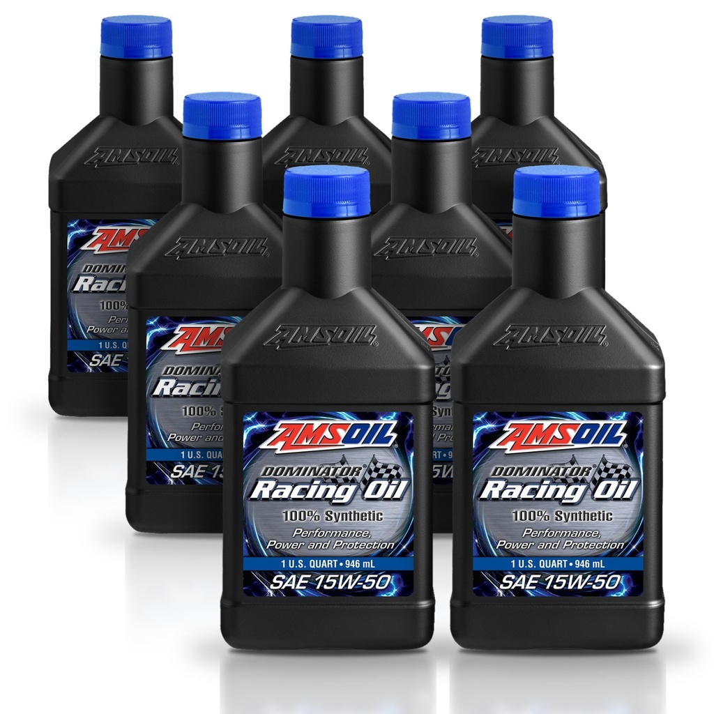 Kit 7 Litros DOMINATOR® SAE 15W-50 Synthetic Racing Oil AMSOIL