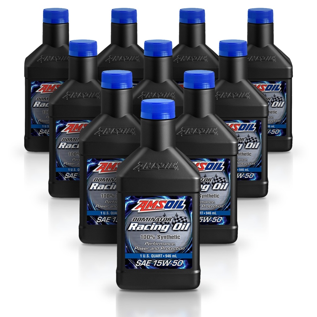 Kit 10 Litros DOMINATOR® SAE 15W-50 Synthetic Racing Oil AMSOIL