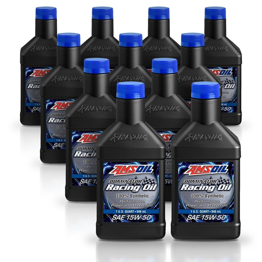 Kit 11 Litros DOMINATOR® SAE 15W-50 Synthetic Racing Oil AMSOIL