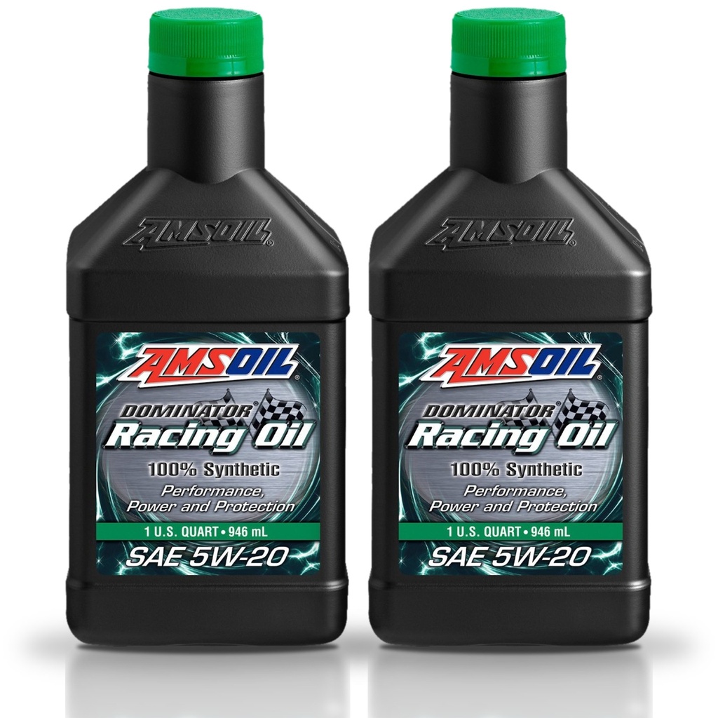 Kit 2 Litros DOMINATOR® SAE 5W-20 Synthetic Racing Oil AMSOIL