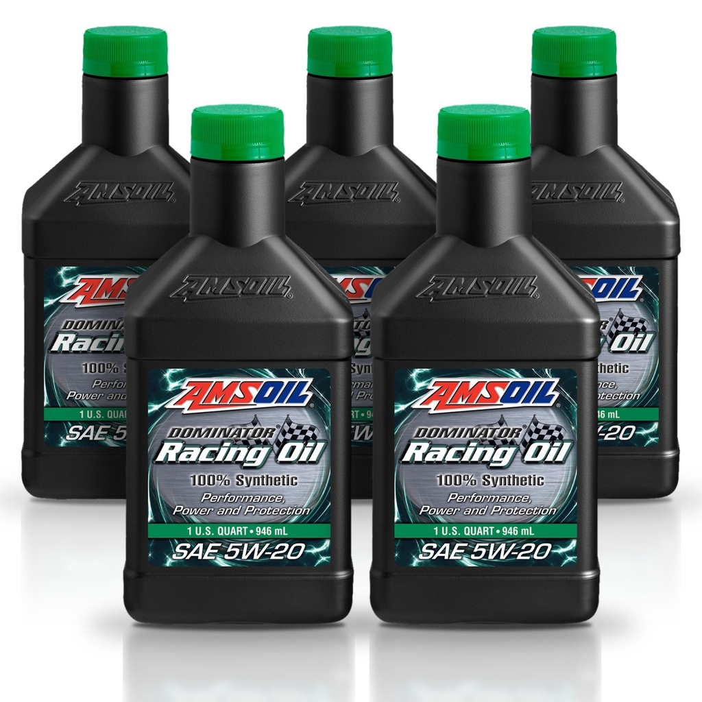 Kit 5 Litros DOMINATOR® SAE 5W-20 Synthetic Racing Oil AMSOIL