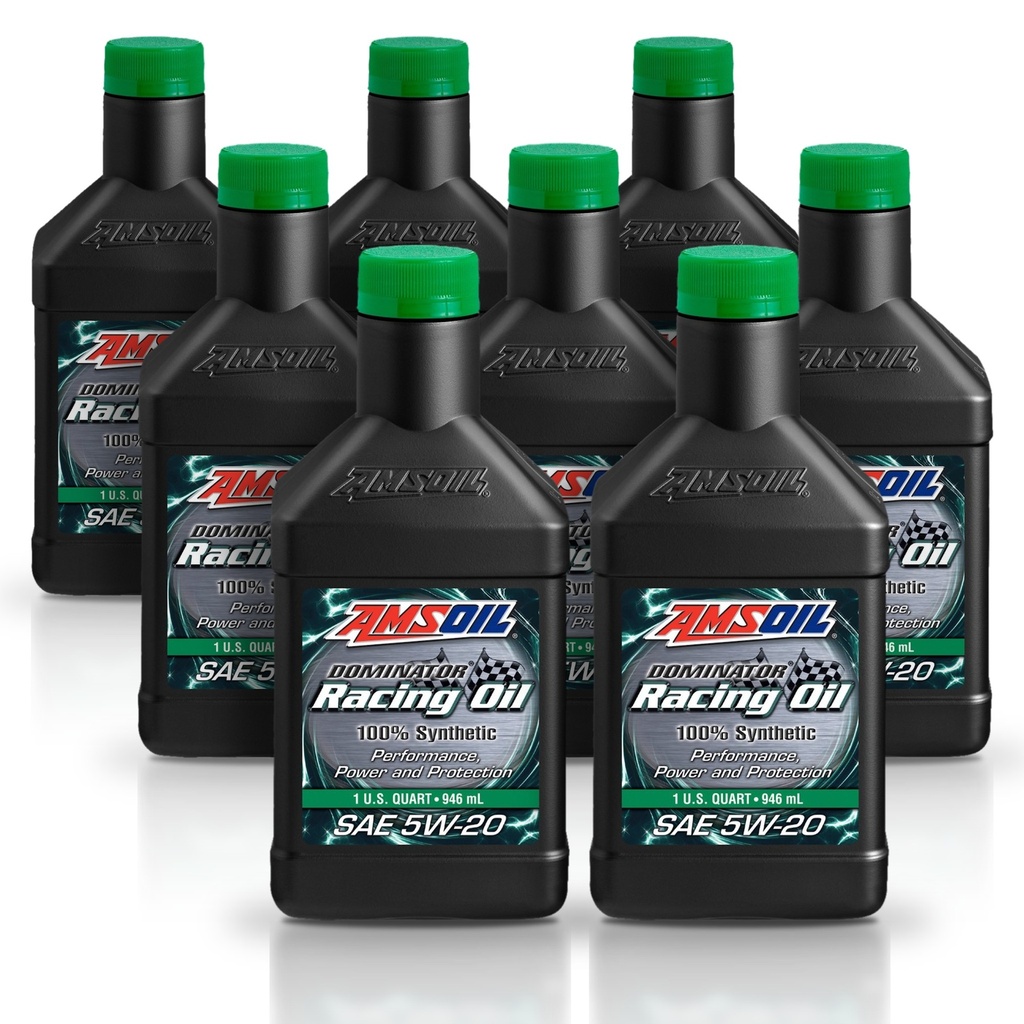 Kit 8 Litros DOMINATOR® SAE 5W-20 Synthetic Racing Oil AMSOIL