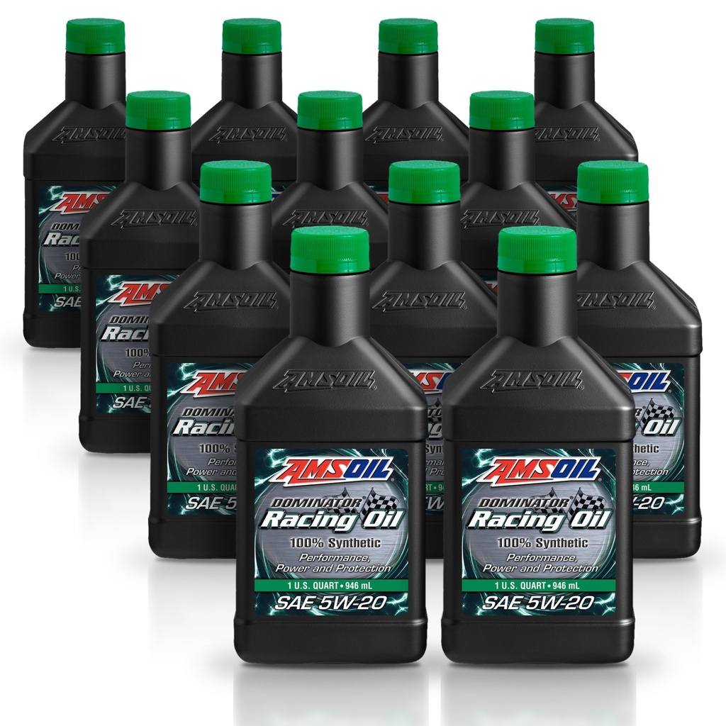 Kit 12 Litros DOMINATOR® SAE 5W-20 Synthetic Racing Oil AMSOIL
