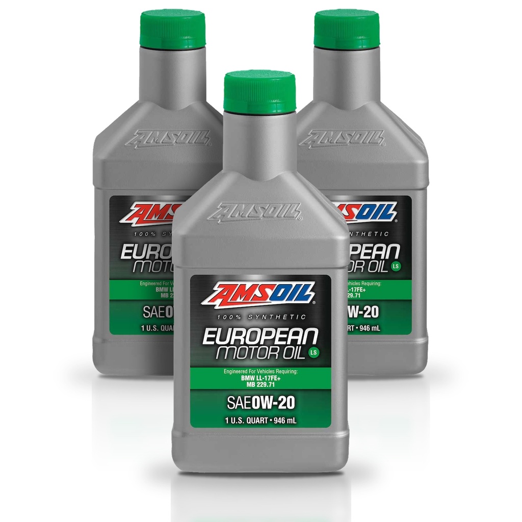 [KIT-AMAFEQT-3L] Kit 3 Litros European Car Formula 0W20 LS Synthetic Motor Oil AMSOIL
