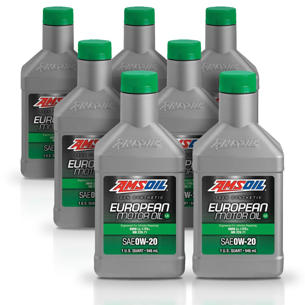 [KIT-AMAFEQT-7L] Kit 7 Litros European Car Formula 0W20 LS Synthetic Motor Oil AMSOIL