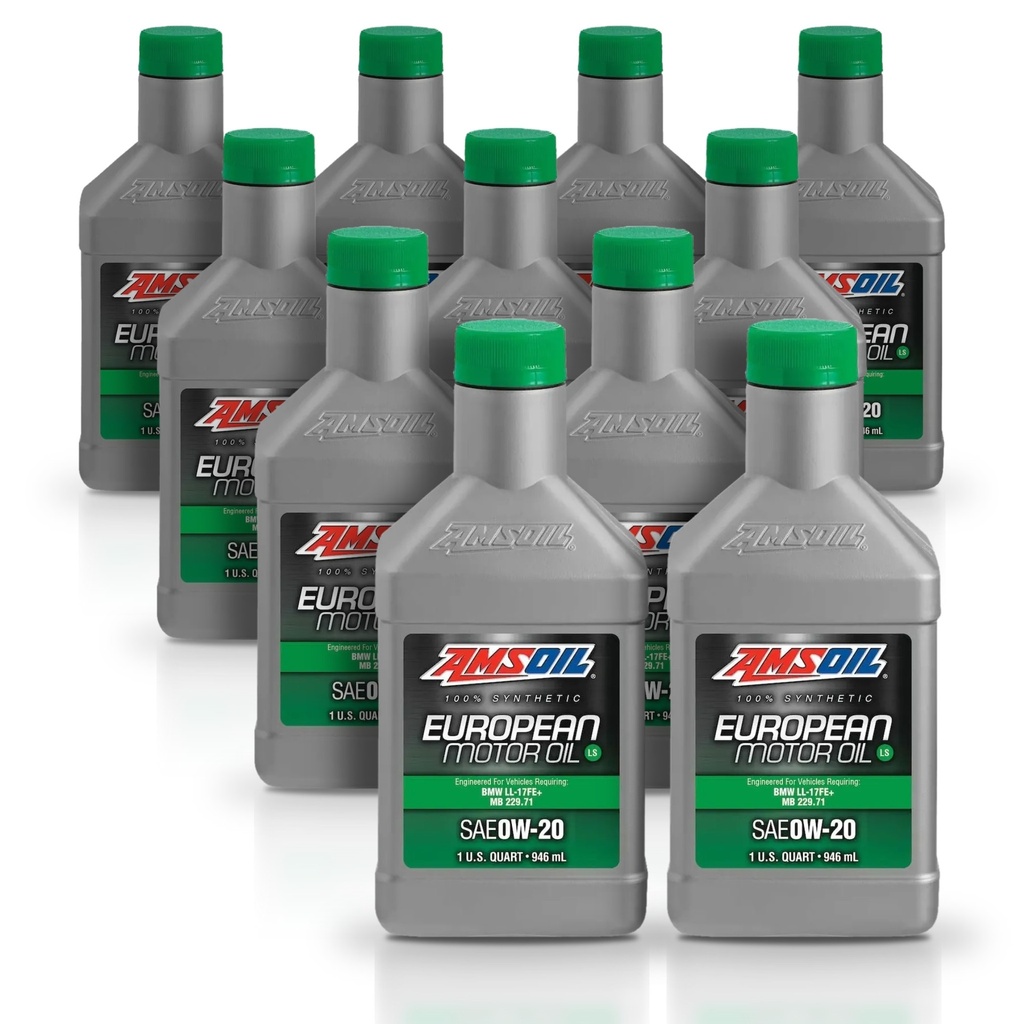 Kit 11 Litros European Car Formula 0W-20 LS Synthetic Motor Oil AMSOIL