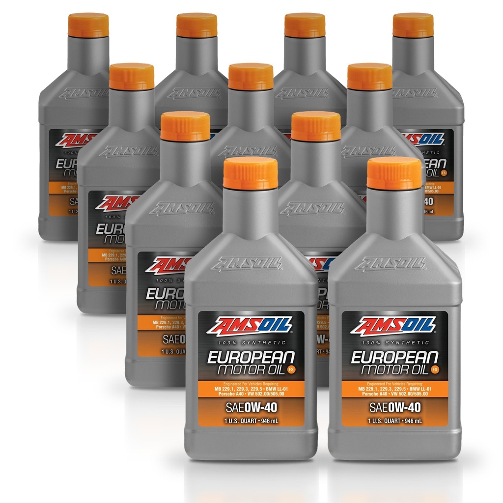 Kit 11 Litros European Car Formula 0W-40 FS Synthetic Motor Oil AMSOIL