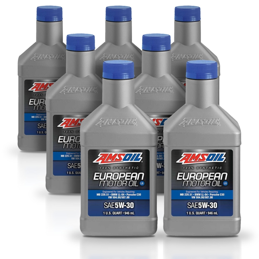 Kit 7 Litros European Car Formula 5W-30 LS Synthetic Motor Oil AMSOIL