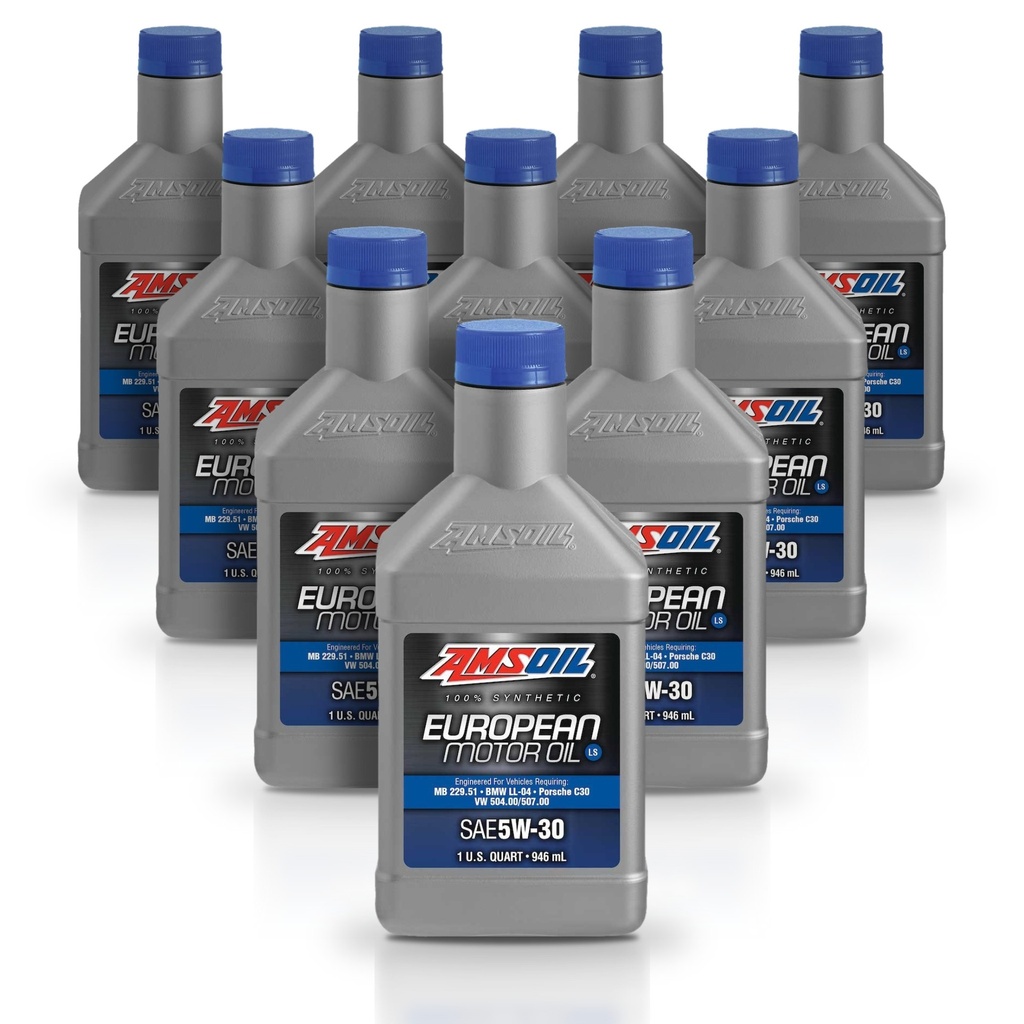 Kit 10 Litros European Car Formula 5W-30 LS Synthetic Motor Oil AMSOIL