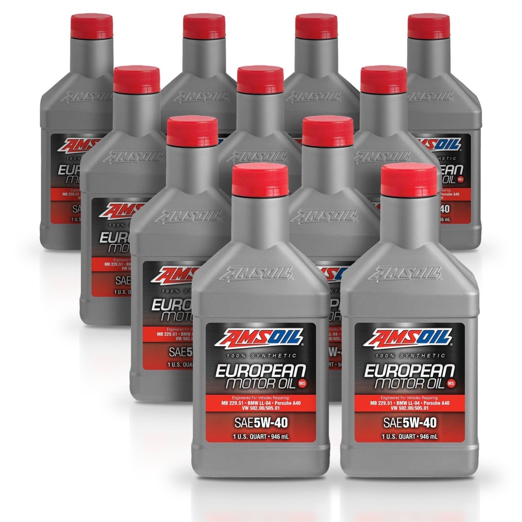 Kit 11 Litros European Car Formula 5W-40 MS Synthetic Motor Oil AMSOIL