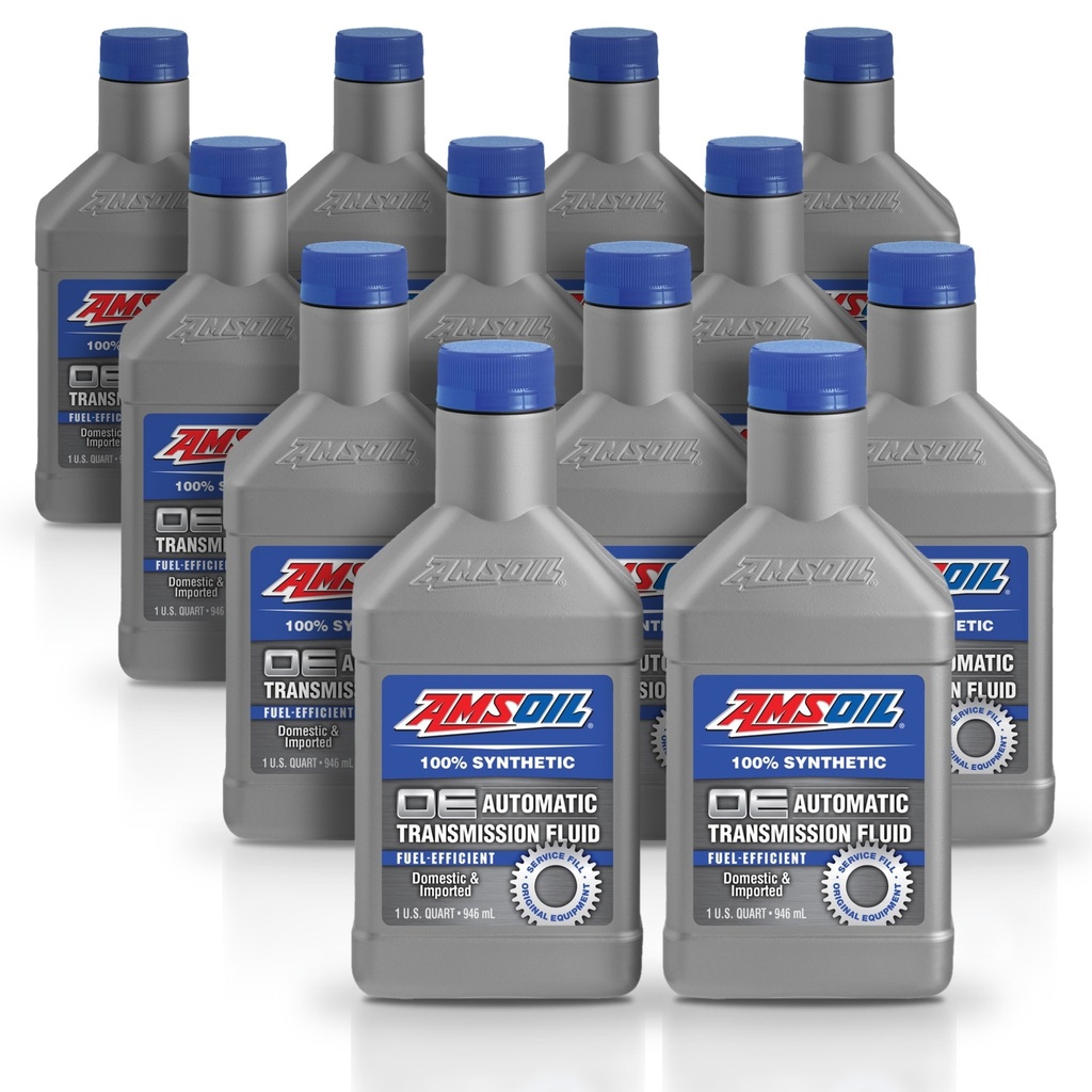 Kit 12 Litros FLUIDO DE TRANSMISION AUTOMATICA ATF AMSOIL .946 ML AMSOIL
