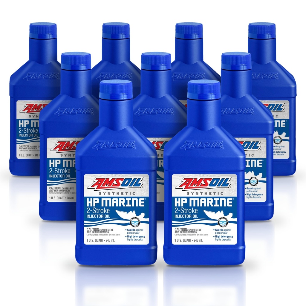 [KIT-AMHPMQT-9L] Kit 9 Litros HP Marine™ Synthetic 2-Stroke Oil AMSOIL