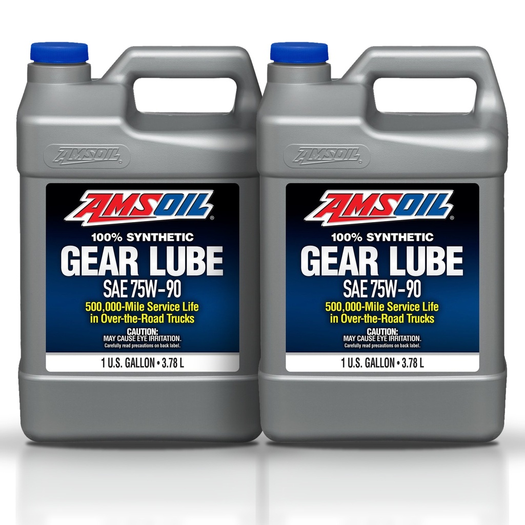 Kit 2 Galones Lubricante sint lar dur p/engran 75W-90 AMSOIL