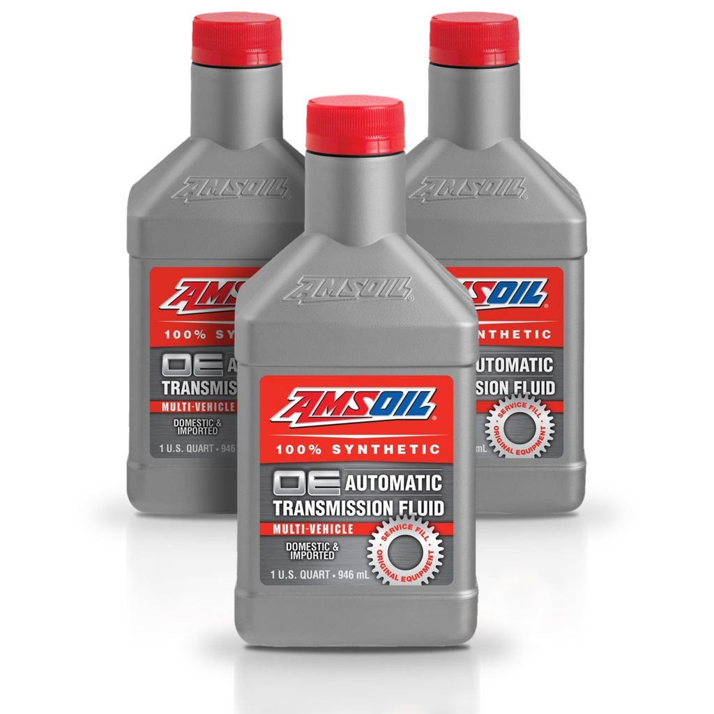 [KIT-AMOTFQT-3L] Kit 3 Litros OE Synthetic Multi-Vehicle Automatic Transmission Fluid AMSOIL