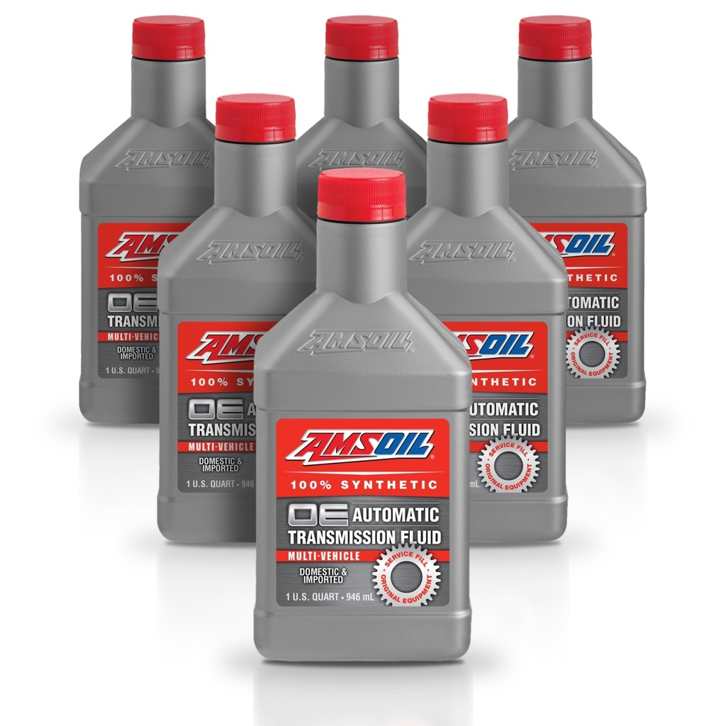 Kit 6 Litros OE Synthetic Multi-Vehicle Automatic Transmission Fluid AMSOIL