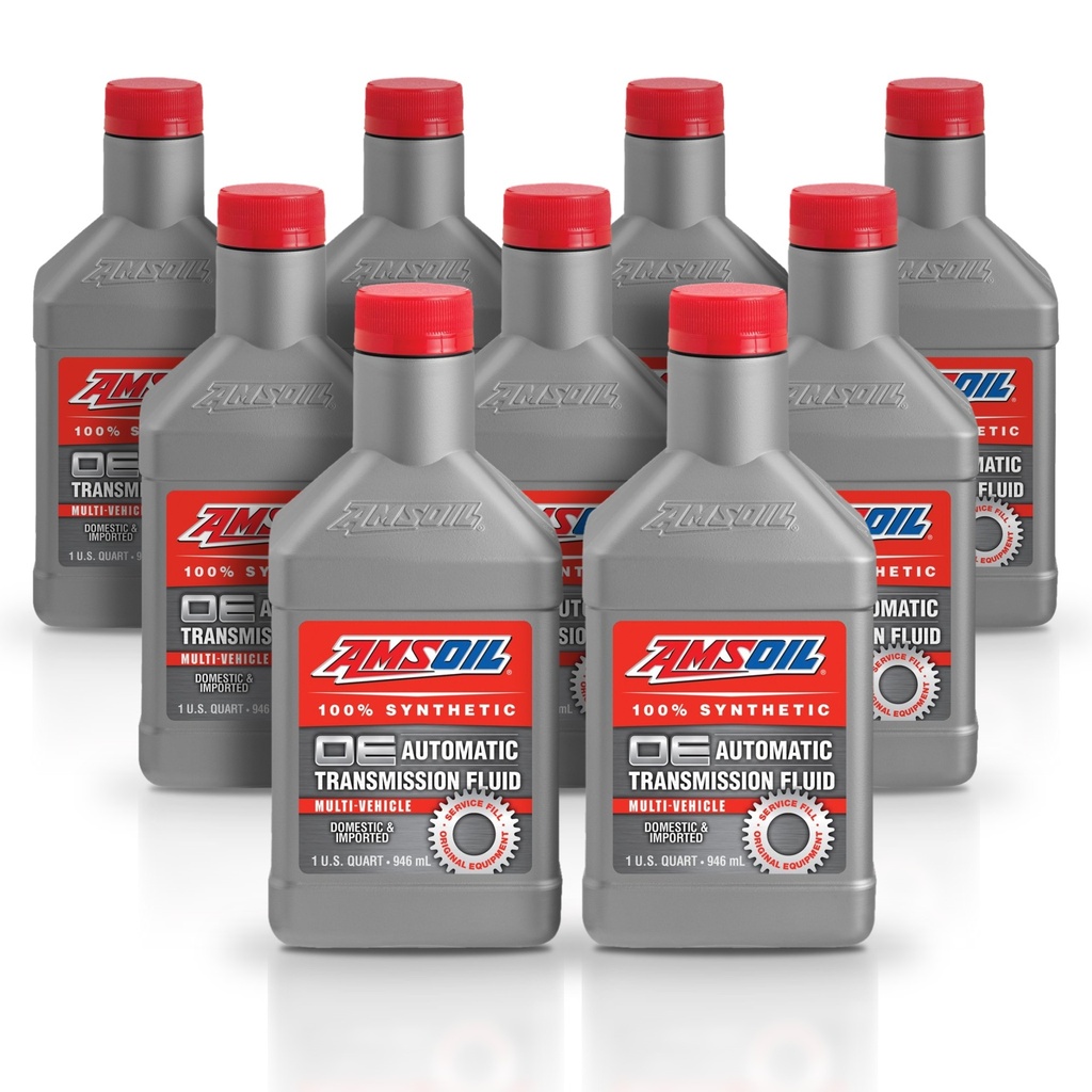 Kit 9 Litros OE Synthetic Multi-Vehicle Automatic Transmission Fluid AMSOIL