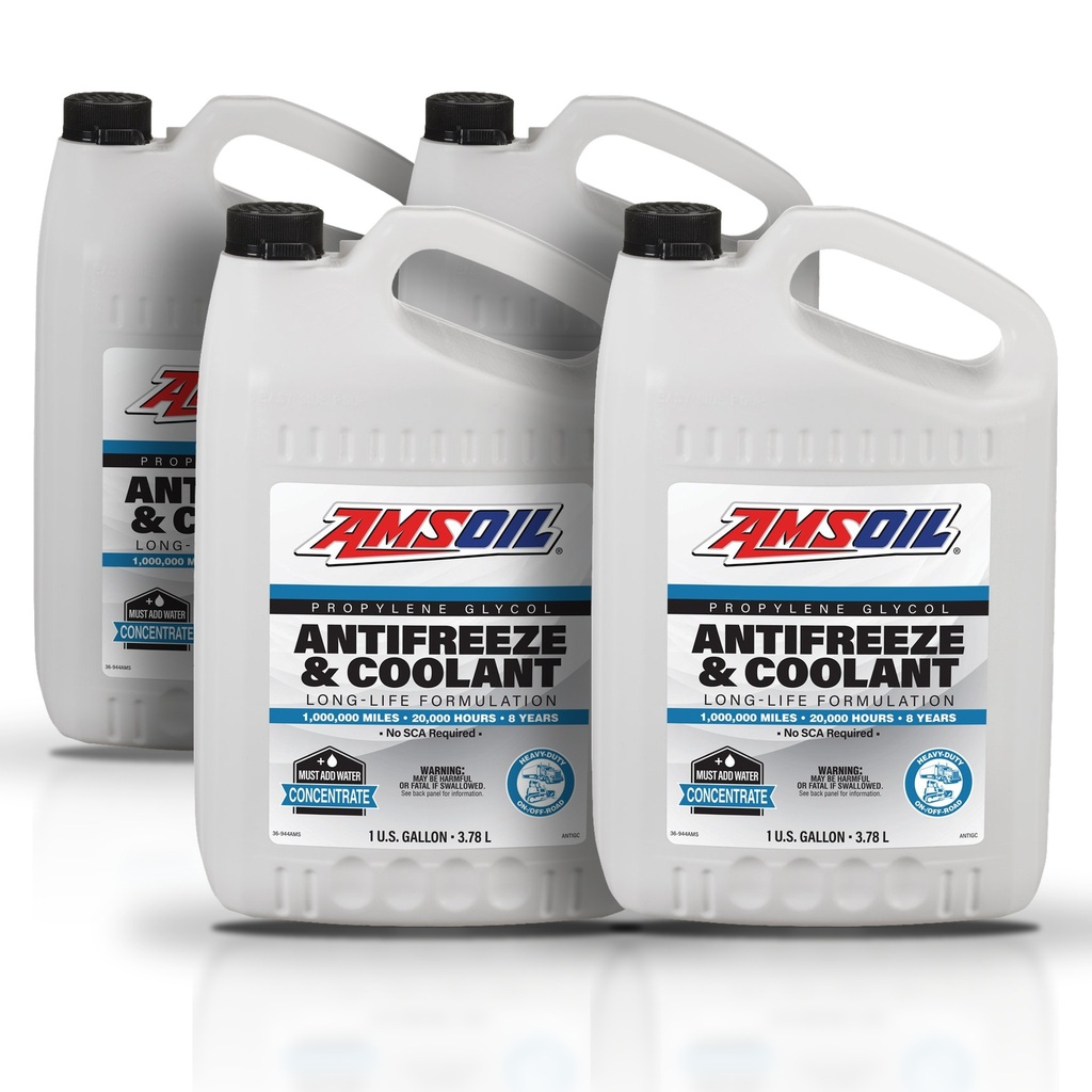 Kit 4 Galones Propylene Glycol Antifreeze & Coolant AMSOIL