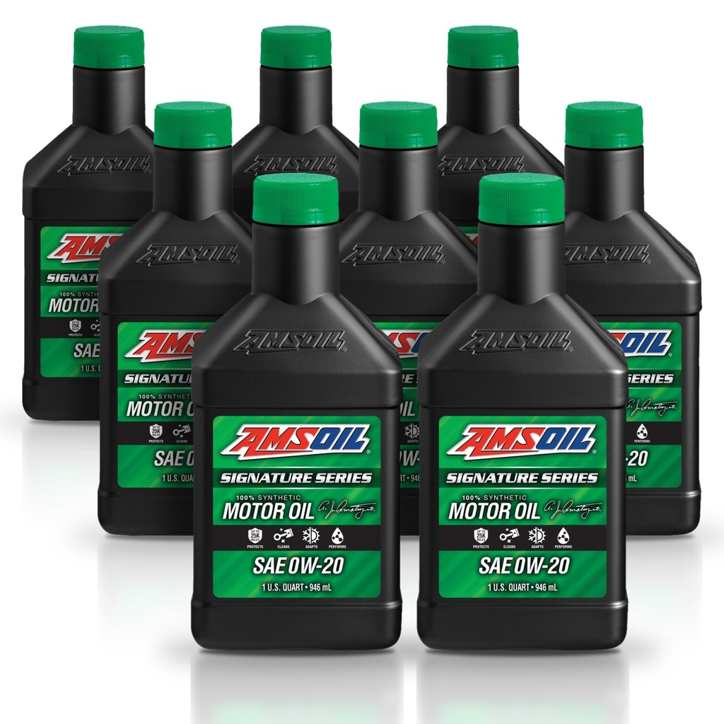 Kit 8 Litros SAE 0W-20 Synthetic Motor Oil AMSOIL