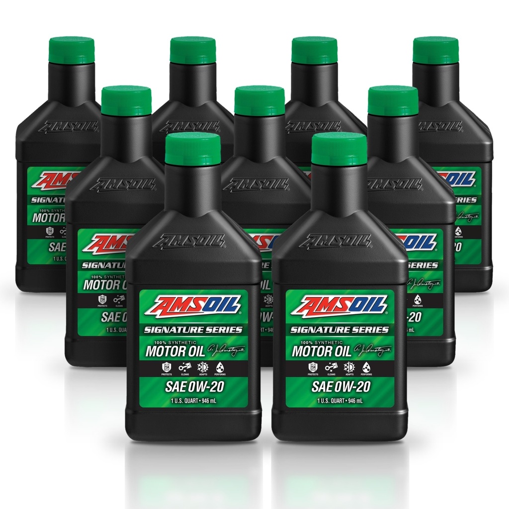Kit 9 Litros SAE 0W-20 Synthetic Motor Oil AMSOIL