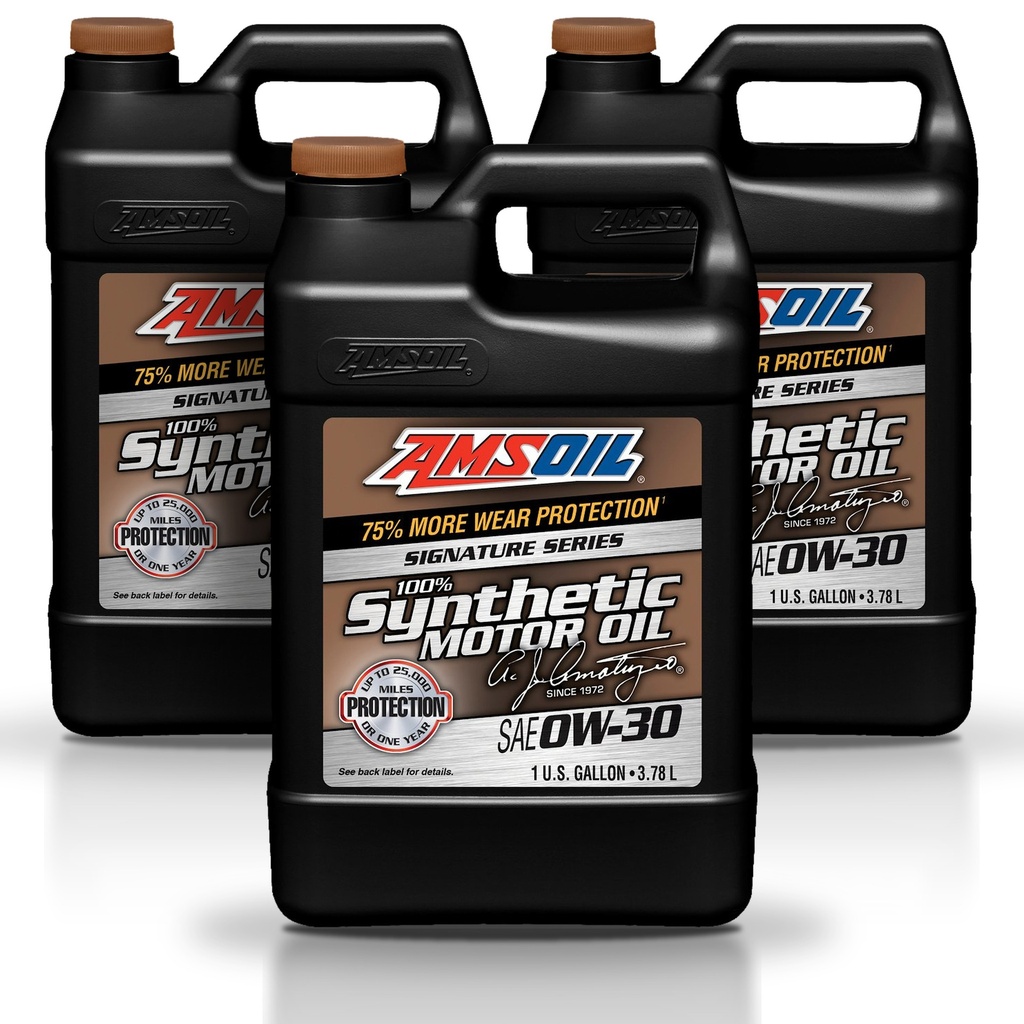 Kit 3 Galones SAE 0W-30 Synthetic Motor Oil AMSOIL