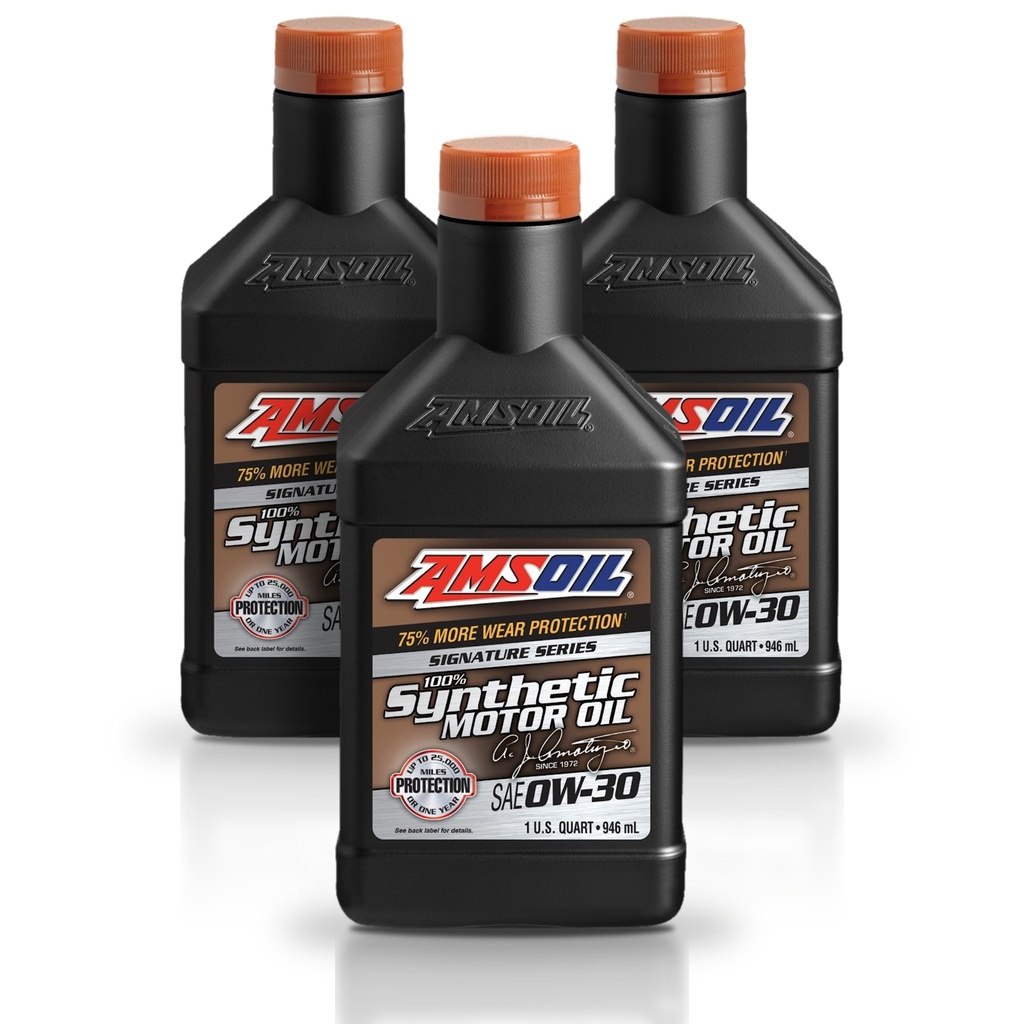 Kit 3 Litros SAE 0W-30 Synthetic Motor Oil AMSOIL