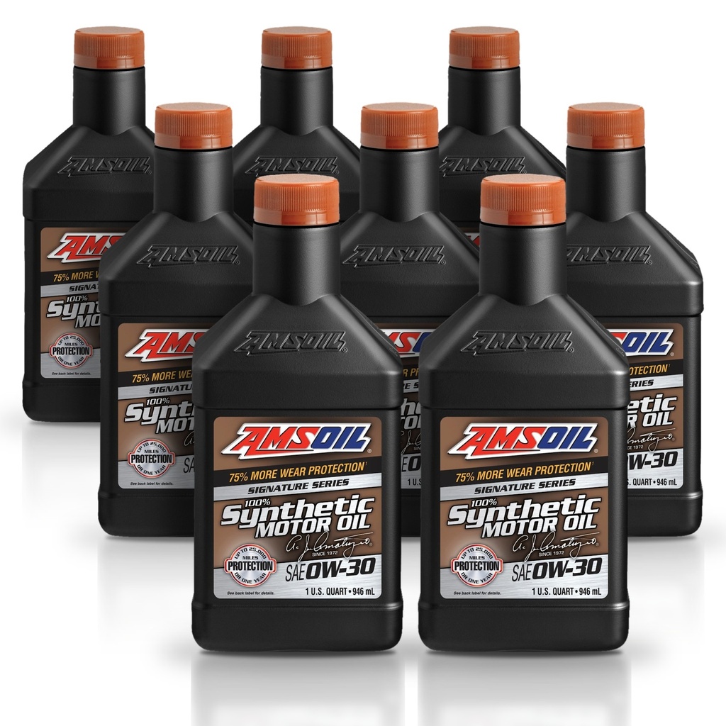 Kit 8 Litros SAE 0W-30 Synthetic Motor Oil AMSOIL