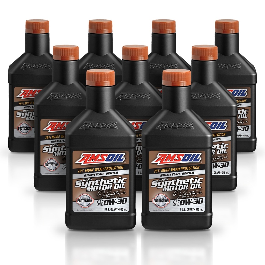 Kit 9 Litros SAE 0W-30 Synthetic Motor Oil AMSOIL