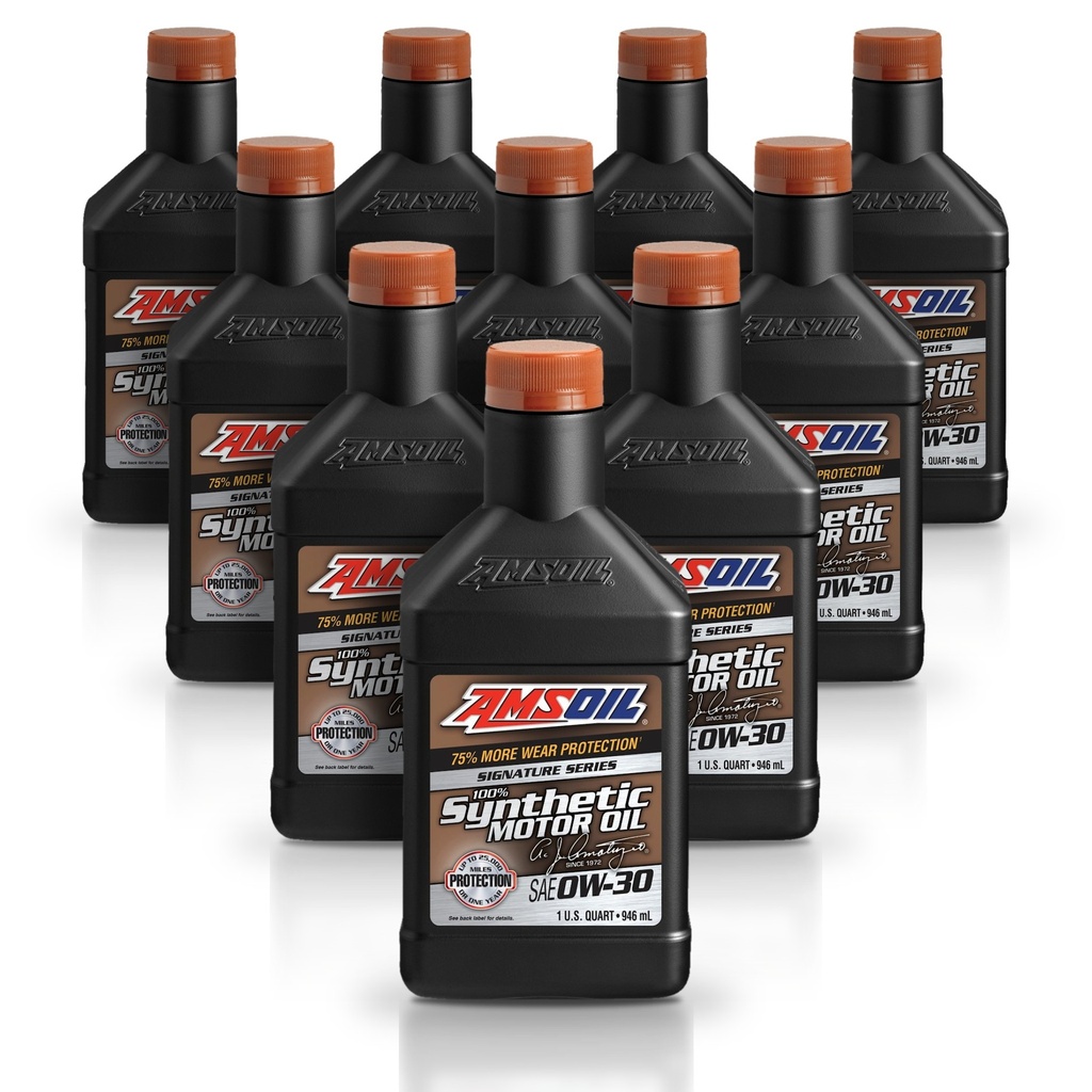 Kit 10 Litros SAE 0W-30 Synthetic Motor Oil AMSOIL
