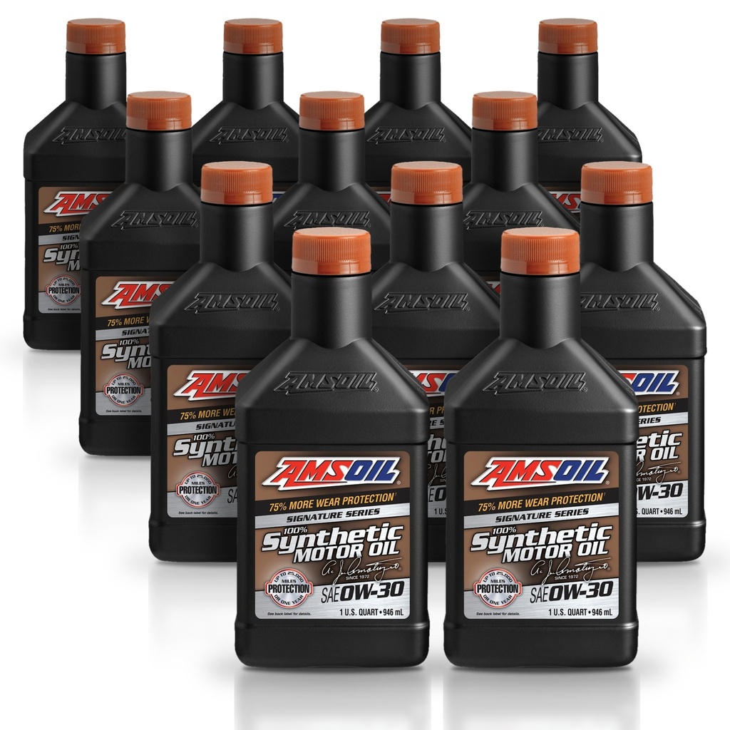 Kit 12 Litros SAE 0W-30 Synthetic Motor Oil AMSOIL