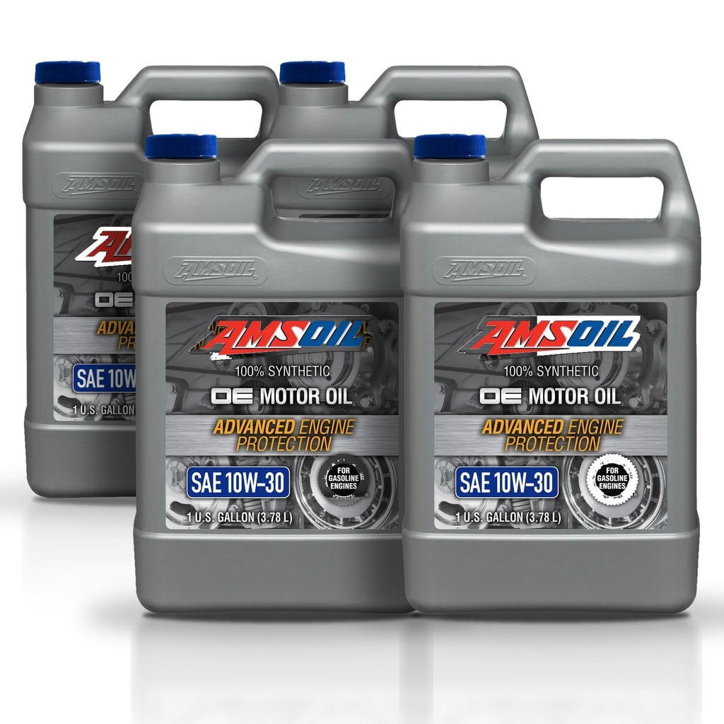 Kit 4 Galones SAE 10W-30 OE Synthetic Motor Oil AMSOIL