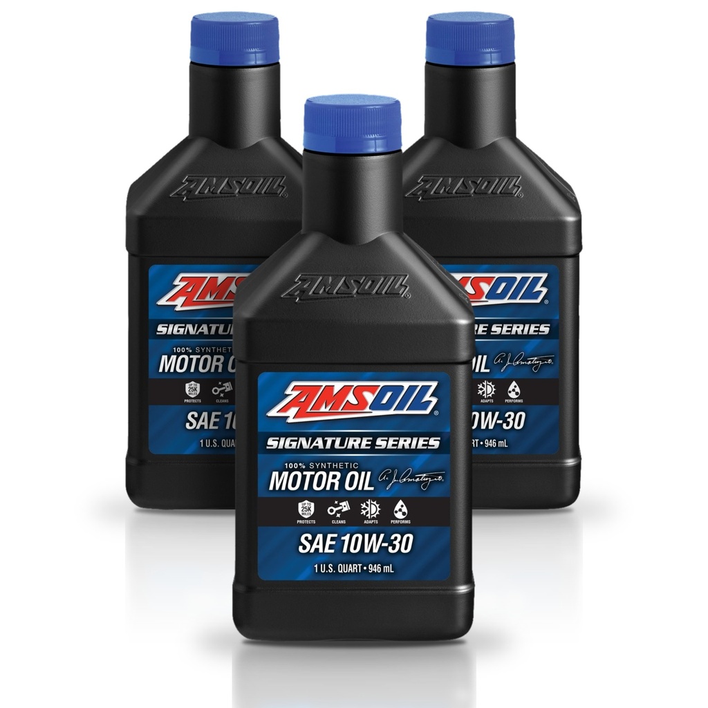 Kit 3 Litros SAE 10W-30 Synthetic Motor Oil AMSOIL