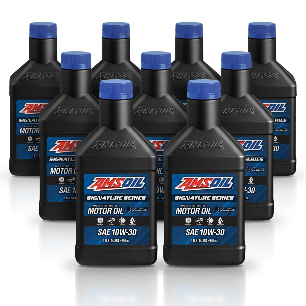 Kit 9 Litros SAE 10W-30 Synthetic Motor Oil AMSOIL